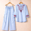 Embroidered 2PC