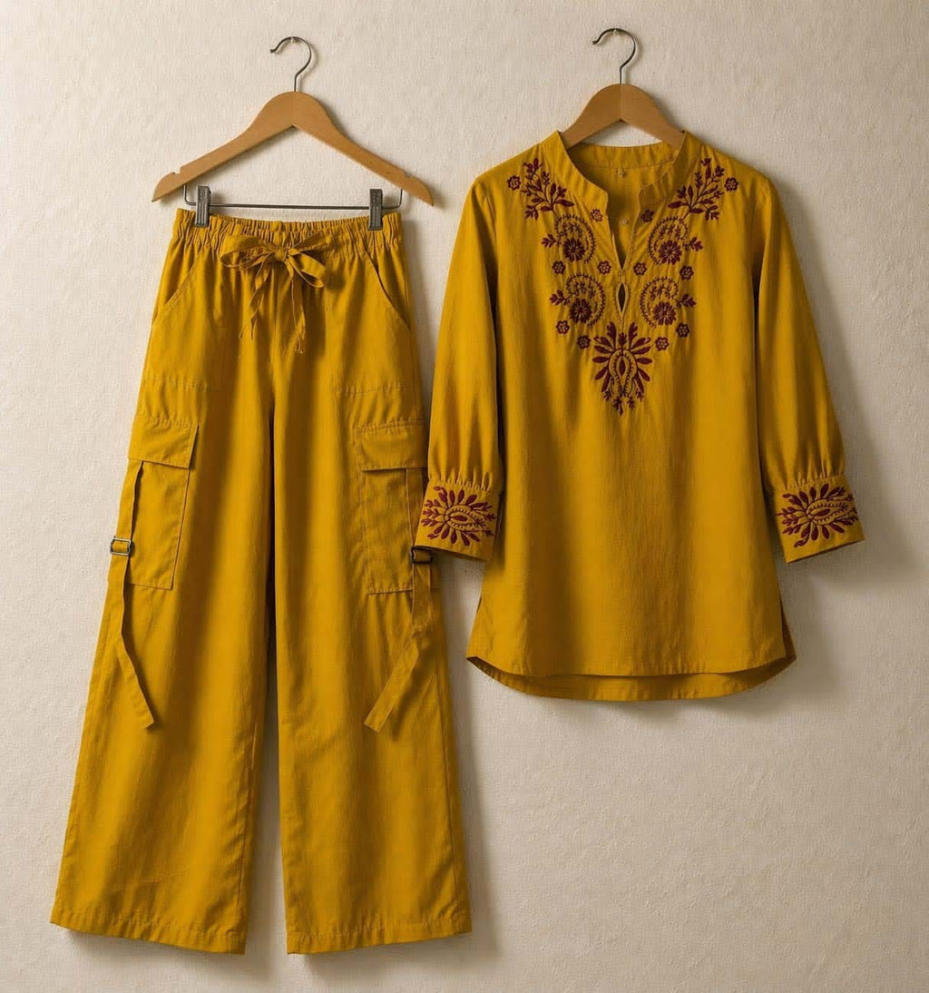 Embroidered 2PC
