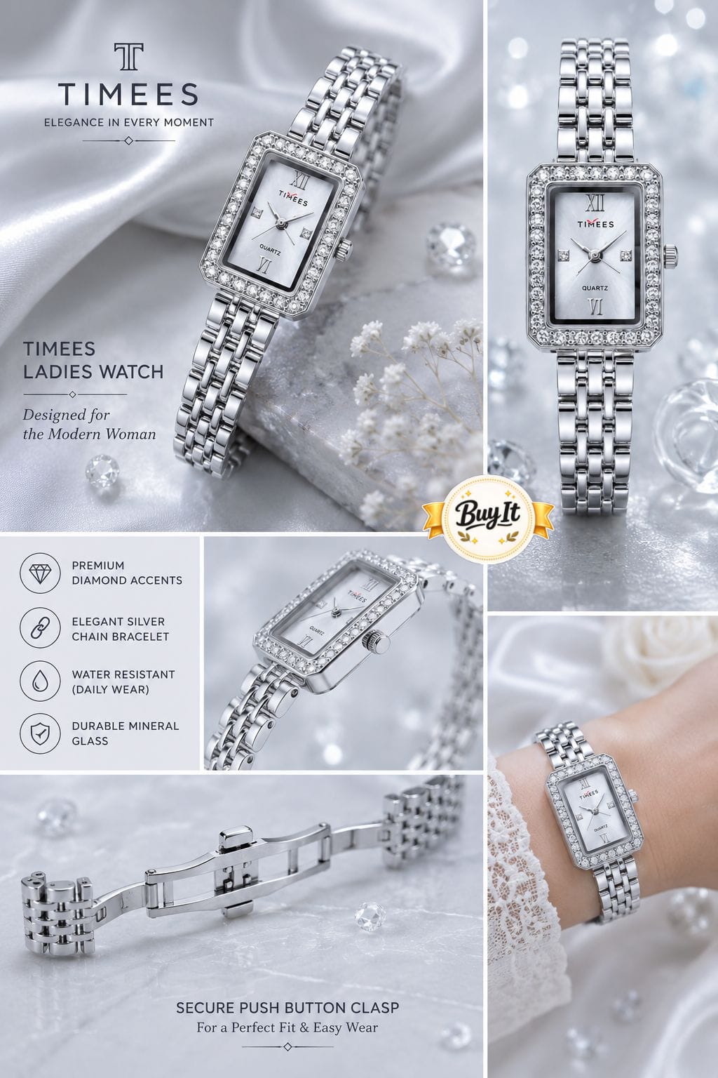 Timees Gold Watch
