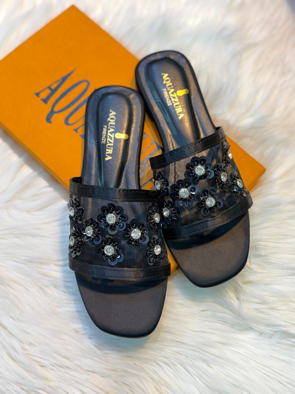 Floral Flat Slippers