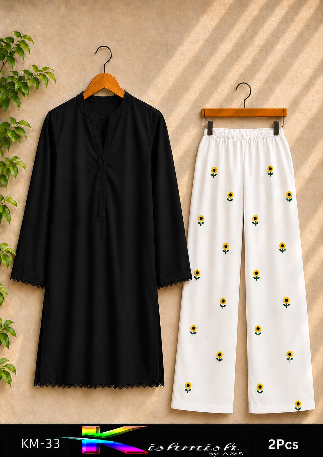 Khishmish Bow Embroidery 2PC Lawn Suit