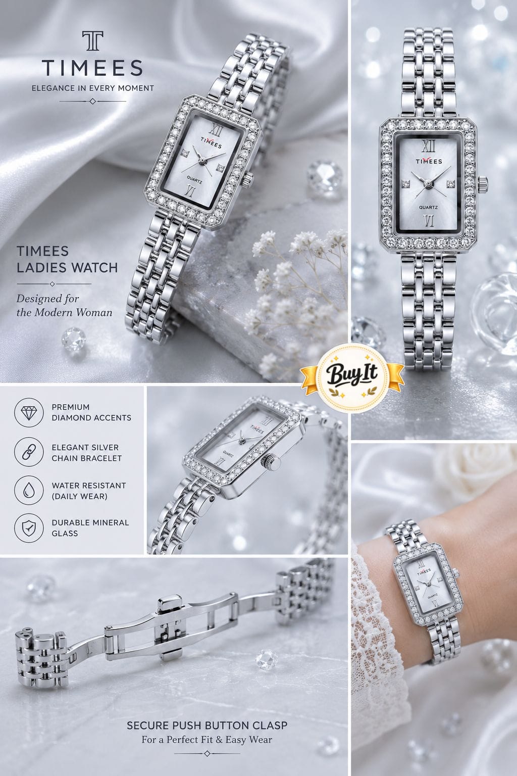 Timees Gold Watch