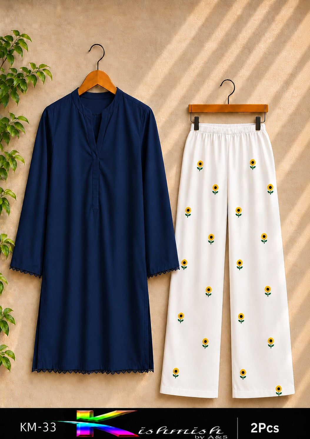 Khishmish Bow Embroidery 2PC Lawn Suit