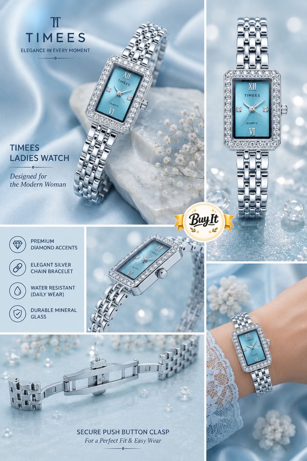 Timees Gold Watch