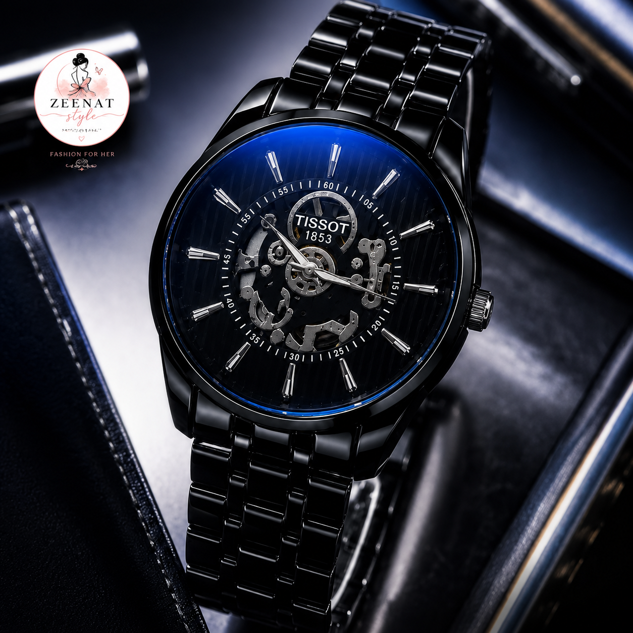Premium Men's Stainless Steel Analog Watch