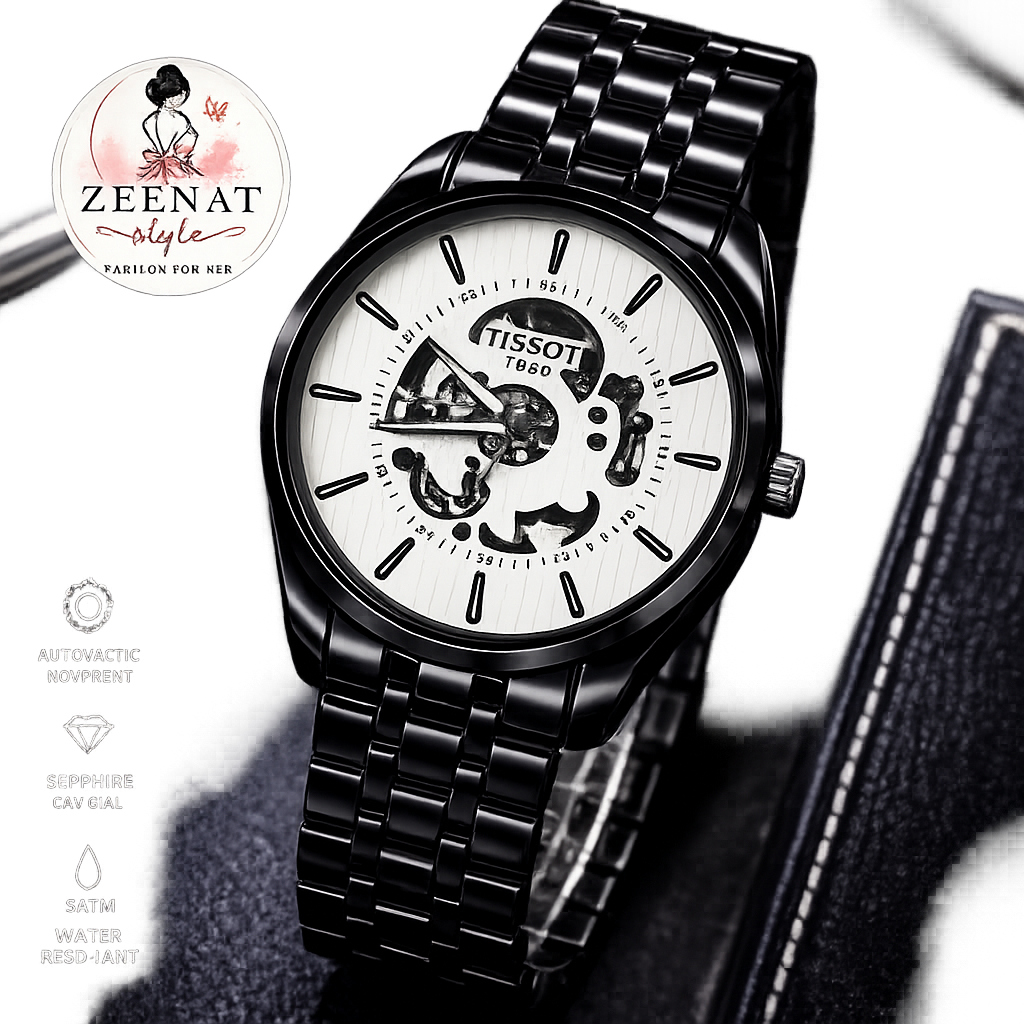 Premium Men's Stainless Steel Analog Watch